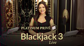 Platinum Privé Blackjack 3