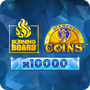 9 Coins Diamond Burning Board